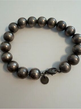 Tiffany & Co. Sterling Silver Beaded Bracelet